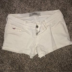 Hollister White Shorts